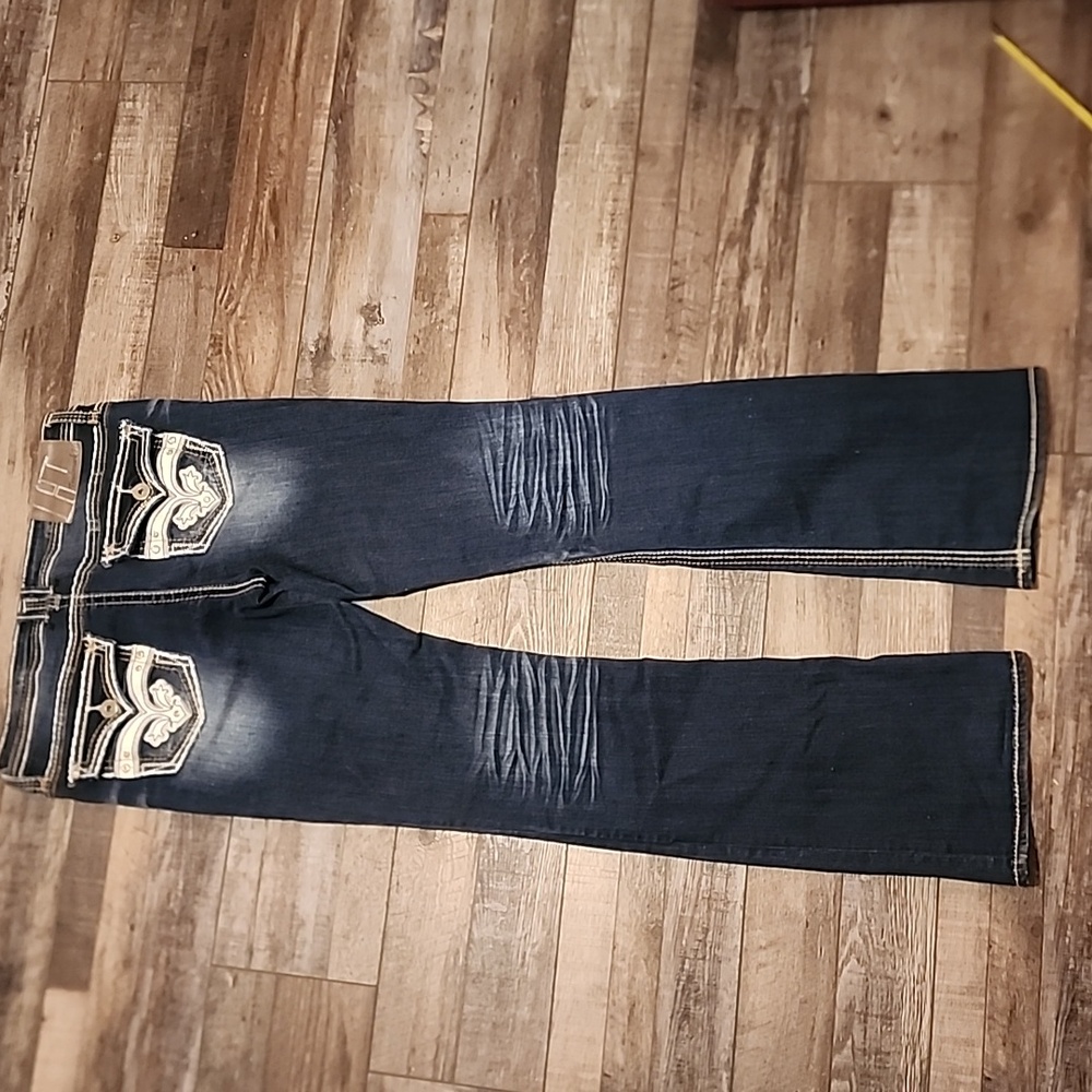 Wm Trademark H jeans​​ size 11/12 W x 33" L - Picture 5 of 8